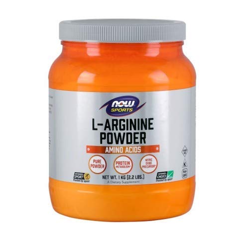 NOW Foods L-Arginine Pure Powder 2.2 lbs (Pack of 2) - Premium Amino Acid Supplement for Muscle Growth, Heart Health & Workout Recovery - Perfect for Athletes, Bodybuilders & Fitness Enthusiasts