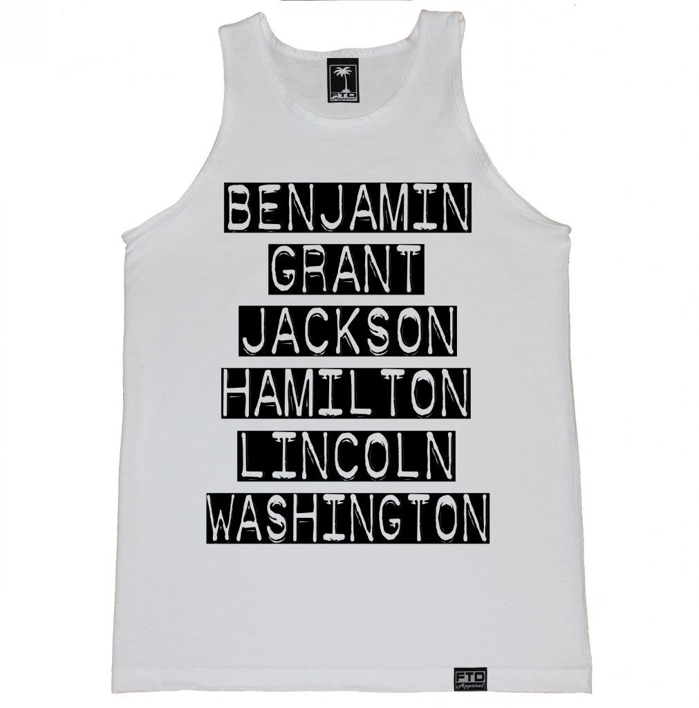FTD Apparel Men's Dead President Graphic Tank Top - Vintage Patriotic Muscle Tee for Casual Wear, Gym & Summer Outfits