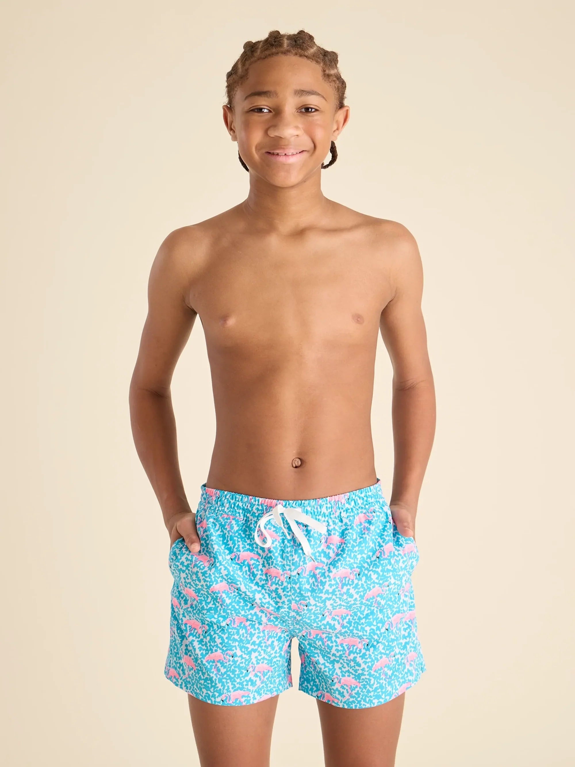 Boys' Chubbies Classic Swim Trunks - Quick-Dry Swim Shorts for Beach, Pool & Summer Water Activities