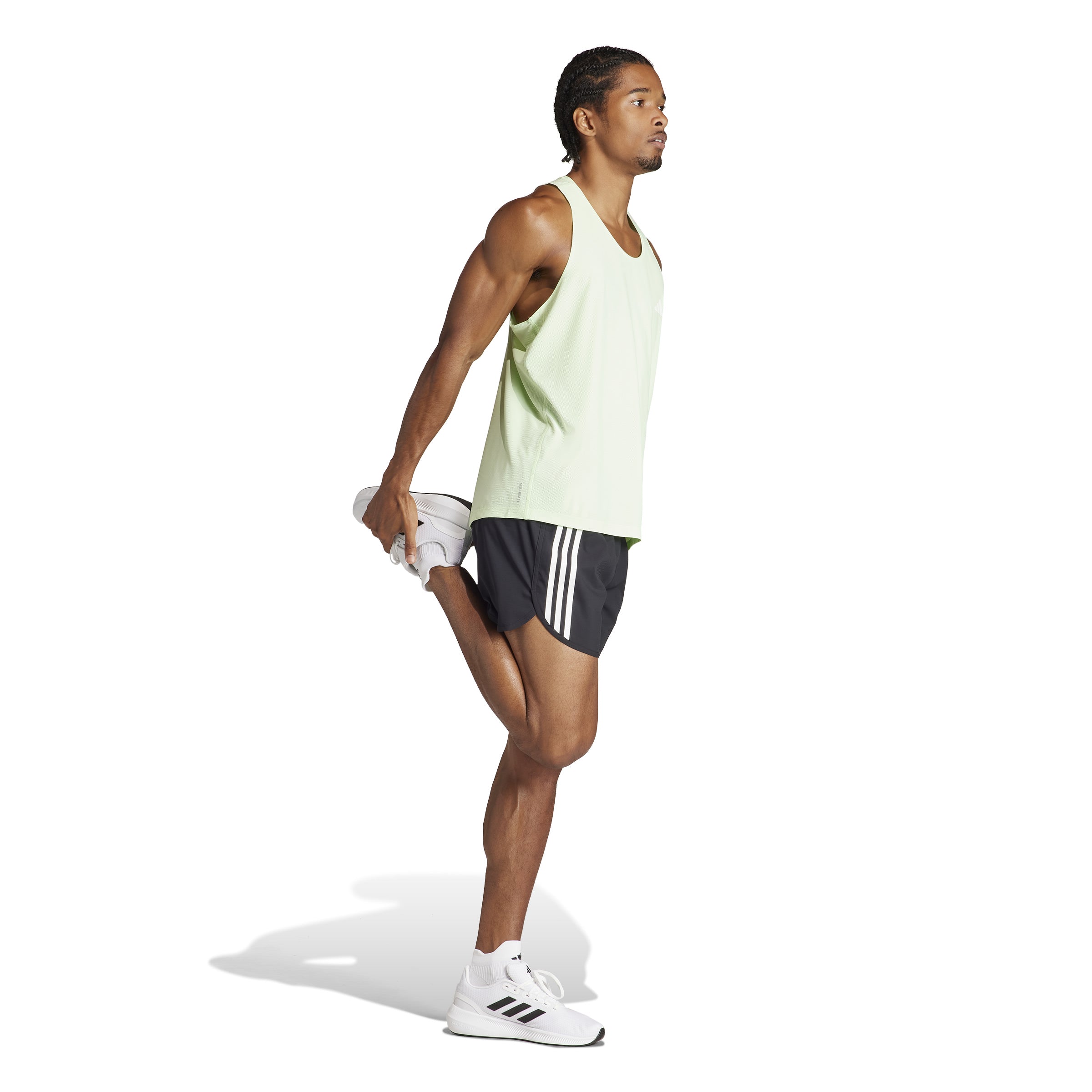 Adidas Men's Own the Run 3-Stripe Running Shorts - Lightweight Athletic Shorts for Jogging, Gym Workouts & Casual Wear