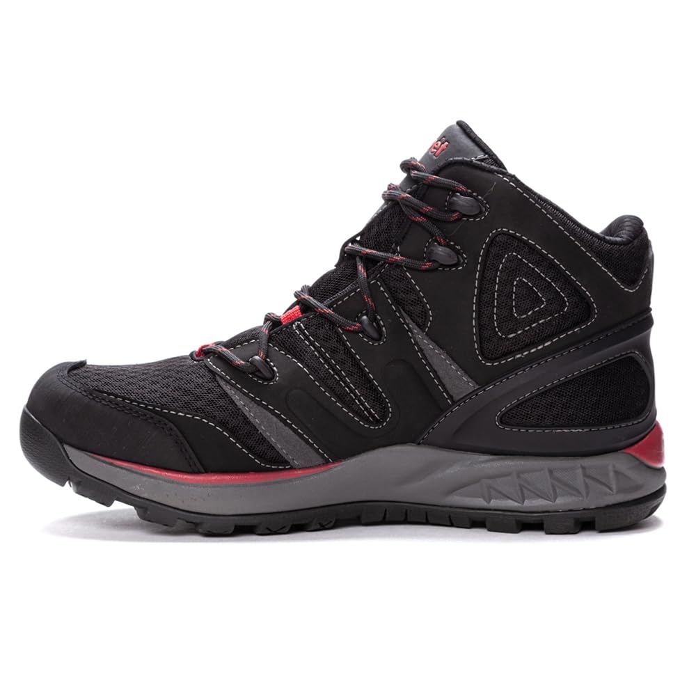 Propet Men's Veymont Waterproof Hiking Boots - Lightweight Outdoor Trekking Shoes for Men - Perfect for Trail Walking, Camping & Everyday Wear