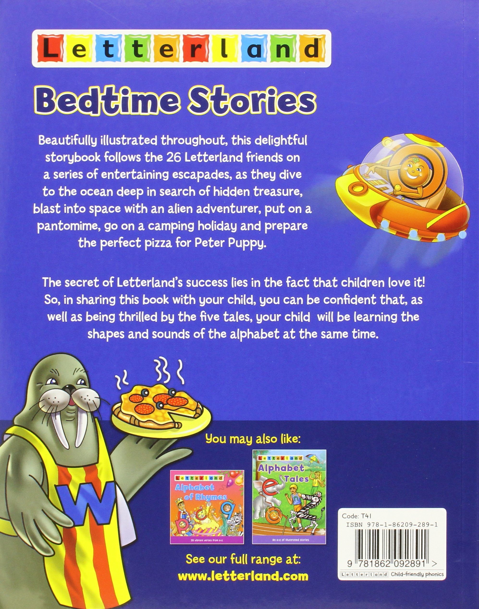 Letterland Picture Books - Bedtime Stories for Kids | Fun & Educational Children's Books for Nighttime Reading & Early Learning