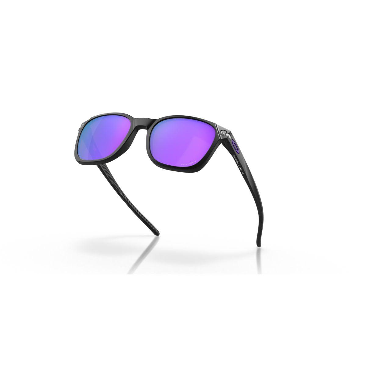 Oakley Ojector Matte Black/Prizm Violet Sunglasses 0OO9018 901803 - UV Protection for Running, Cycling & Outdoor Sports