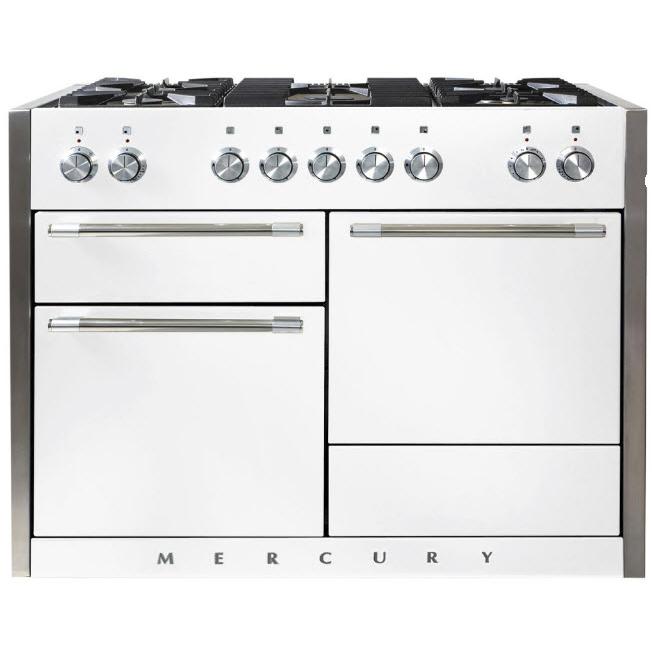 AGA AMC48DF 48-Inch Dual Fuel Range with True European Convection - Professional Gas & Electric Oven for Home Chefs - Perfect for Baking, Roasting & Entertaining in Modern Kitchens