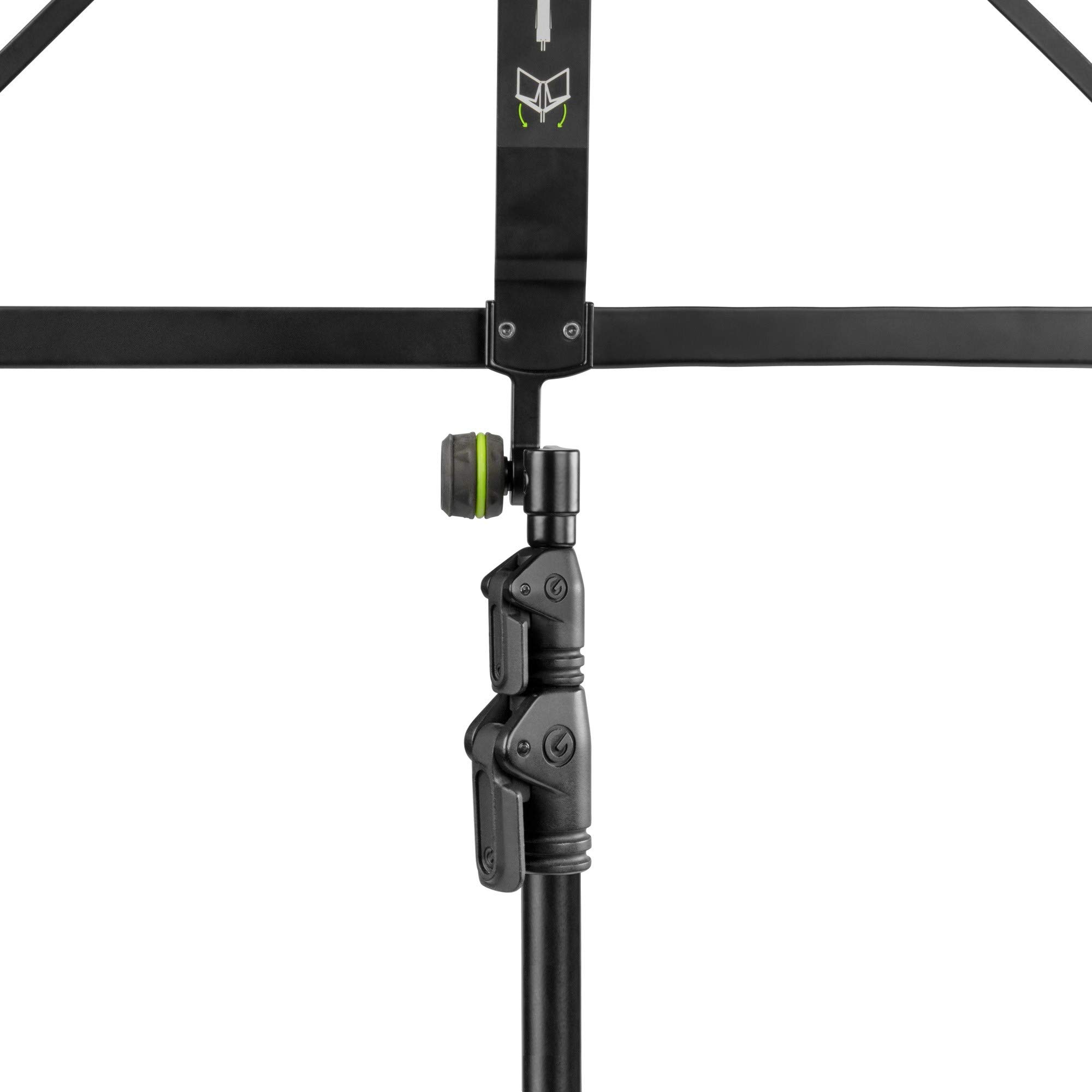 Premium Folding Music Stand with Carry Bag - Portable & Adjustable for Musicians, Students, and Performers - Perfect for Orchestras, Bands, and Home Practice (Model NS 441 B)
