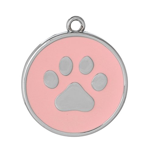 Pink Paw Pendant