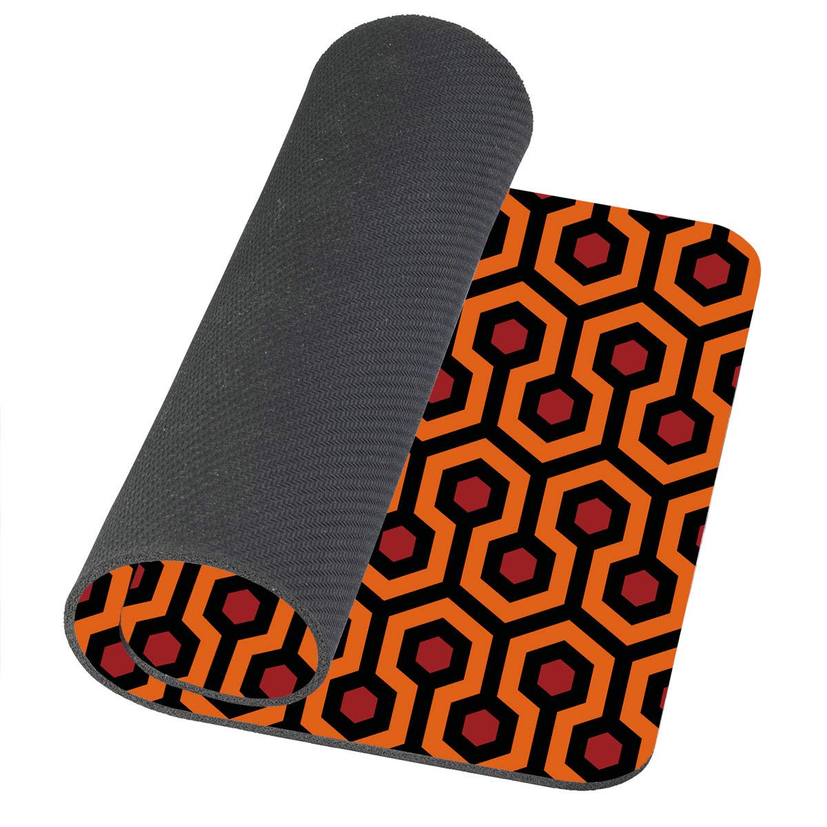 Custom The Shining Overlook Hotel Carpet Design Non-Slip Rubber Gaming Mouse Pad - Perfect for Office, Home & Gaming Setup