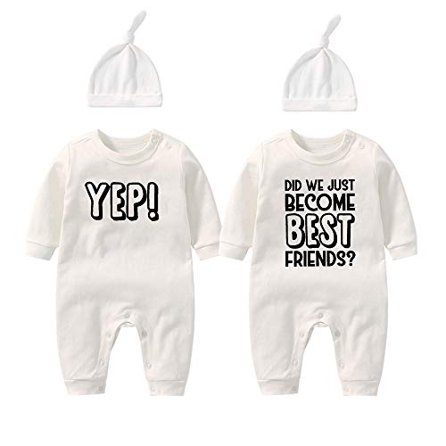 White Best Yep Romper