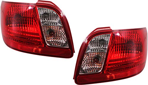Garage-Pro LED Tail Light Assembly Replacement for 2006-2011 Kia Rio5 - Left & Right Pair (Driver & Passenger Side) - Durable & Waterproof for Enhanced Nighttime Safety & Style