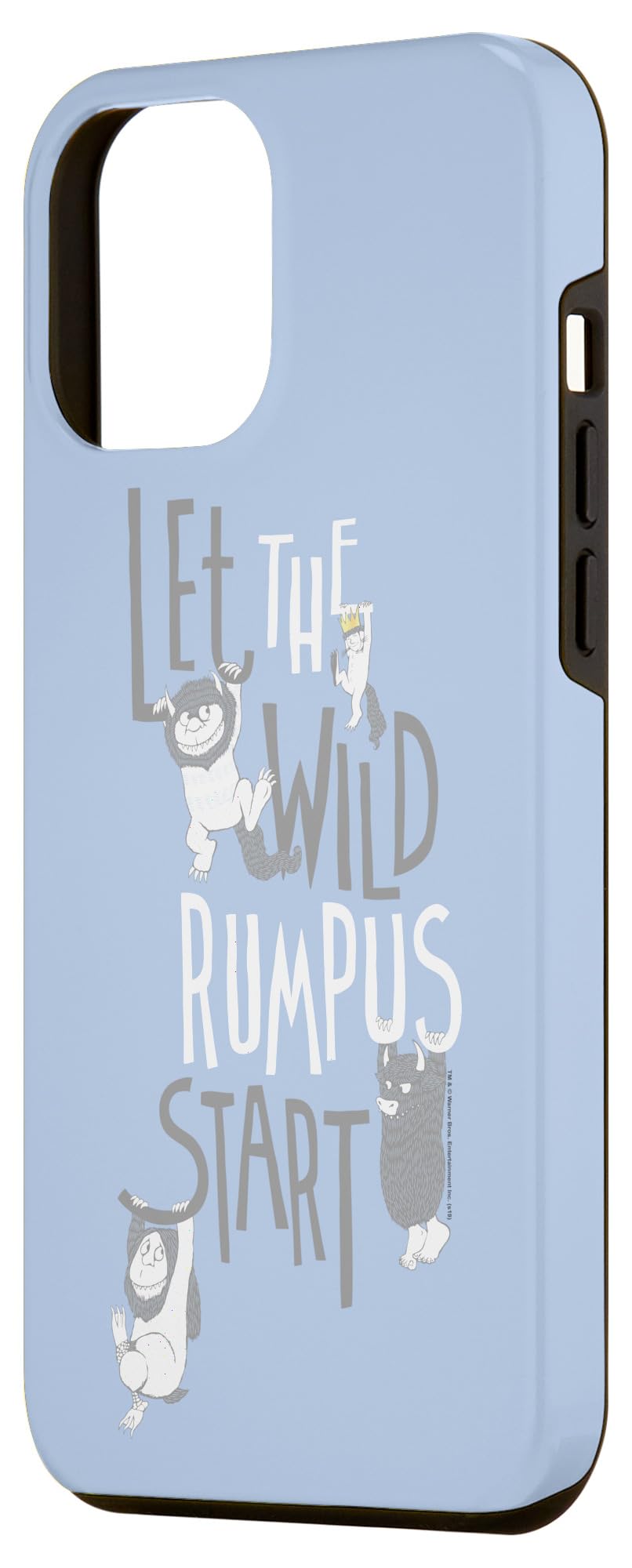 iPhone 12 Pro Max Case - Premium Protective Cover with 'Where The Wild Things Are' Wild Rumpus Design - Perfect for Daily Use, Travel & Gift Giving