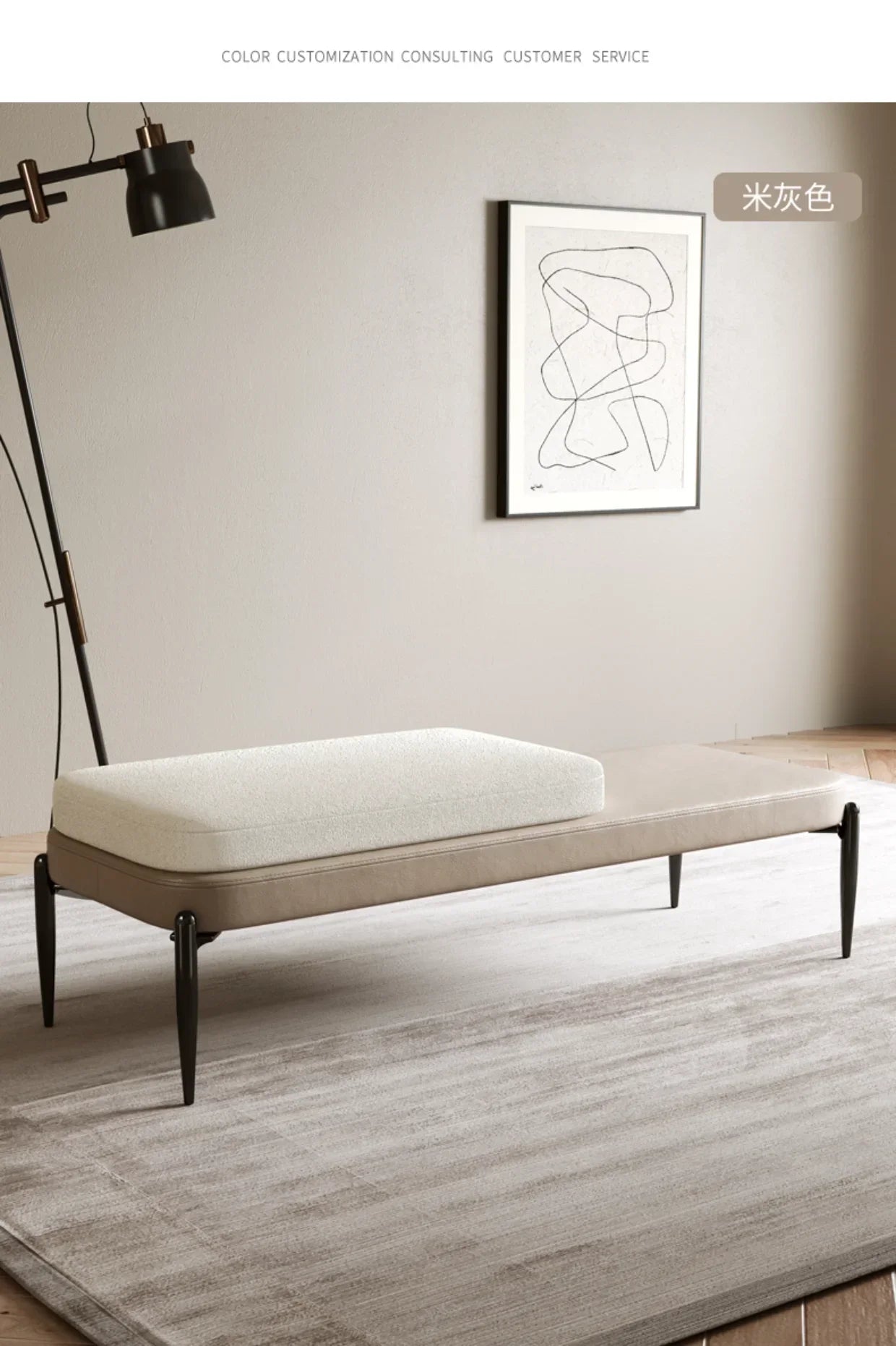 Premium Genuine Leather Shoe Bench - Elegant & Durable Entryway Seating for Hallway, Bedroom or Dressing Room - Perfect for Trying On Shoes & Organizing Space