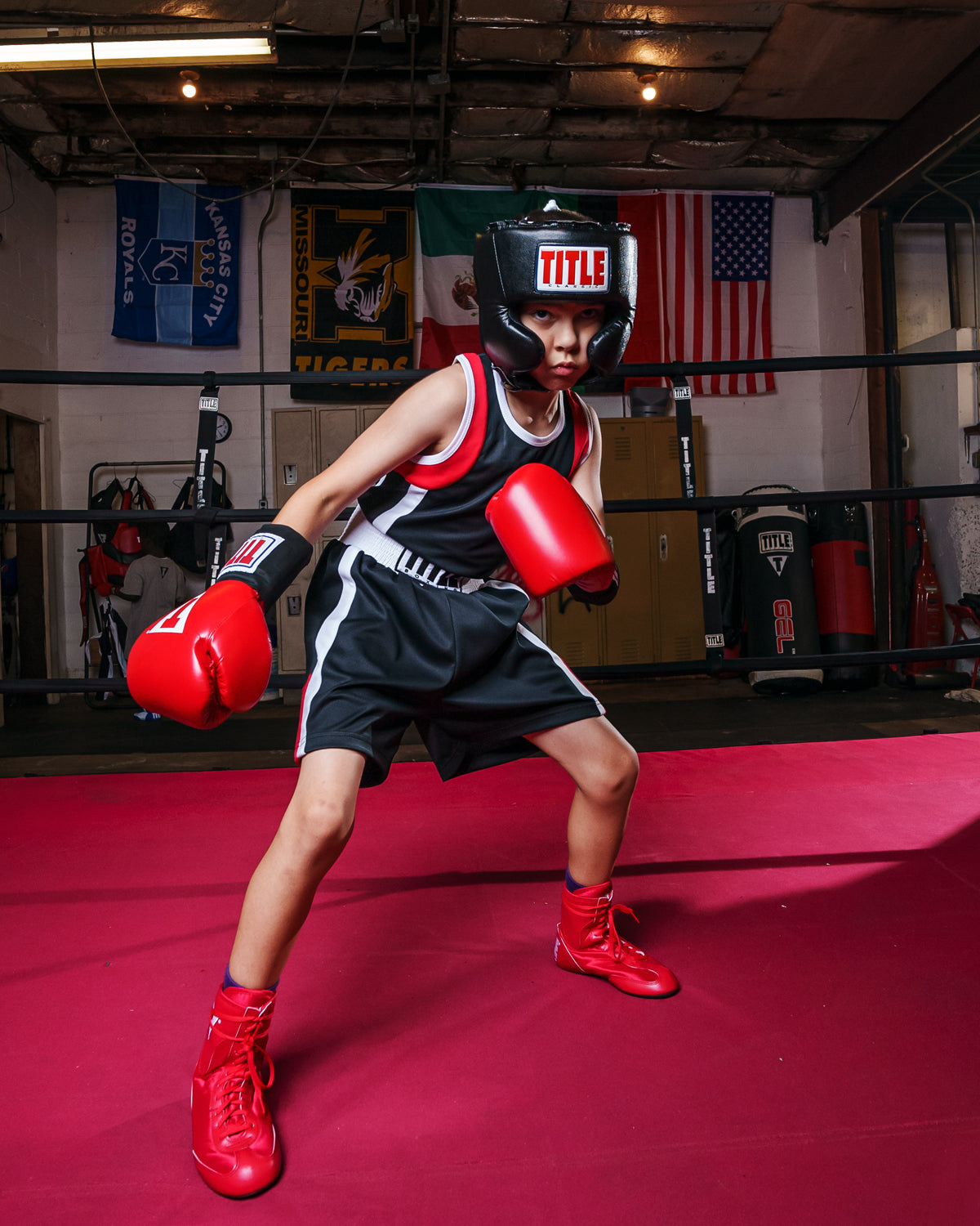 TITLE Boxing Aerovent Elite Amateur Boxing Set 4 v. 2.0 - Premium Training Gear for Home & Gym Workouts | Perfect for Boxing, MMA & Fitness Training