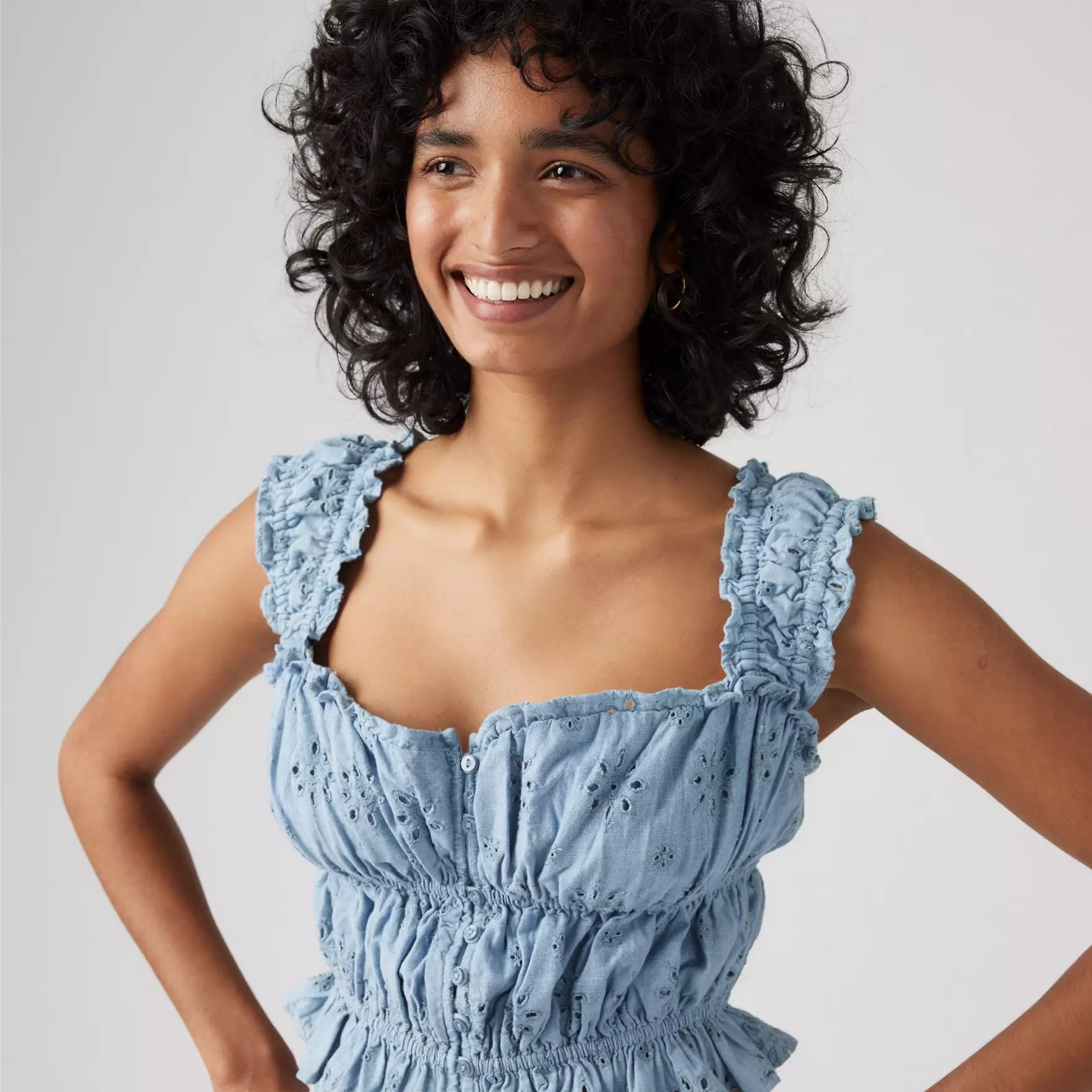 Levi's Amaya Women's Casual Blouse - Stylish Button-Up Shirt for Everyday Wear, Office & Outings