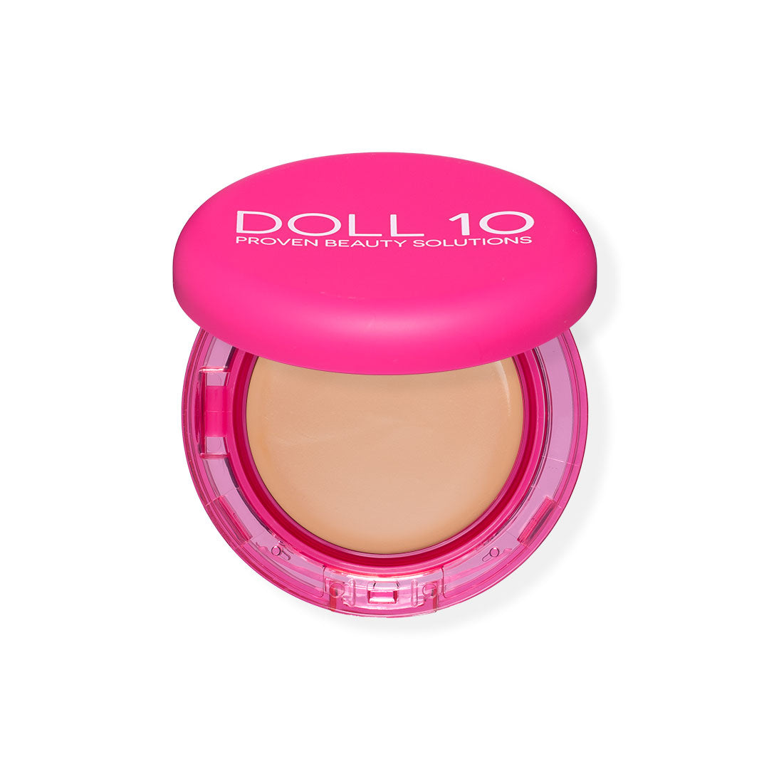 Doll 10 Peptide Bounce Balm Foundation - Hydrating & Smoothing Makeup for Flawless Coverage | Perfect for Daily Wear & Special Occasions