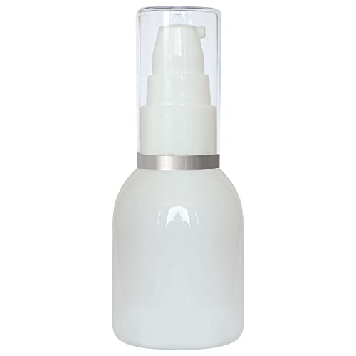 White Bell-Shaped Lotion Bottles