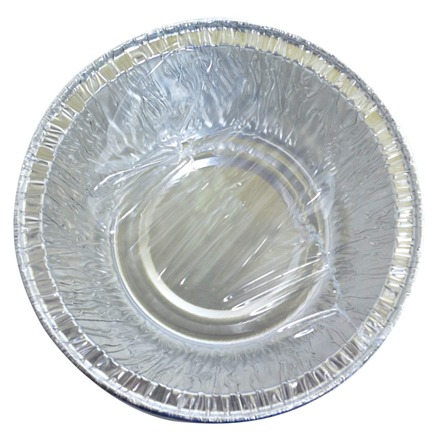 Kunya® 100-Piece Aluminum Foil Disposable Baking Cups - Round Muffin, Cupcake & Choco Lava Cake Tin Molds for Perfect Baking | Ideal for Home, Party & Commercial Use