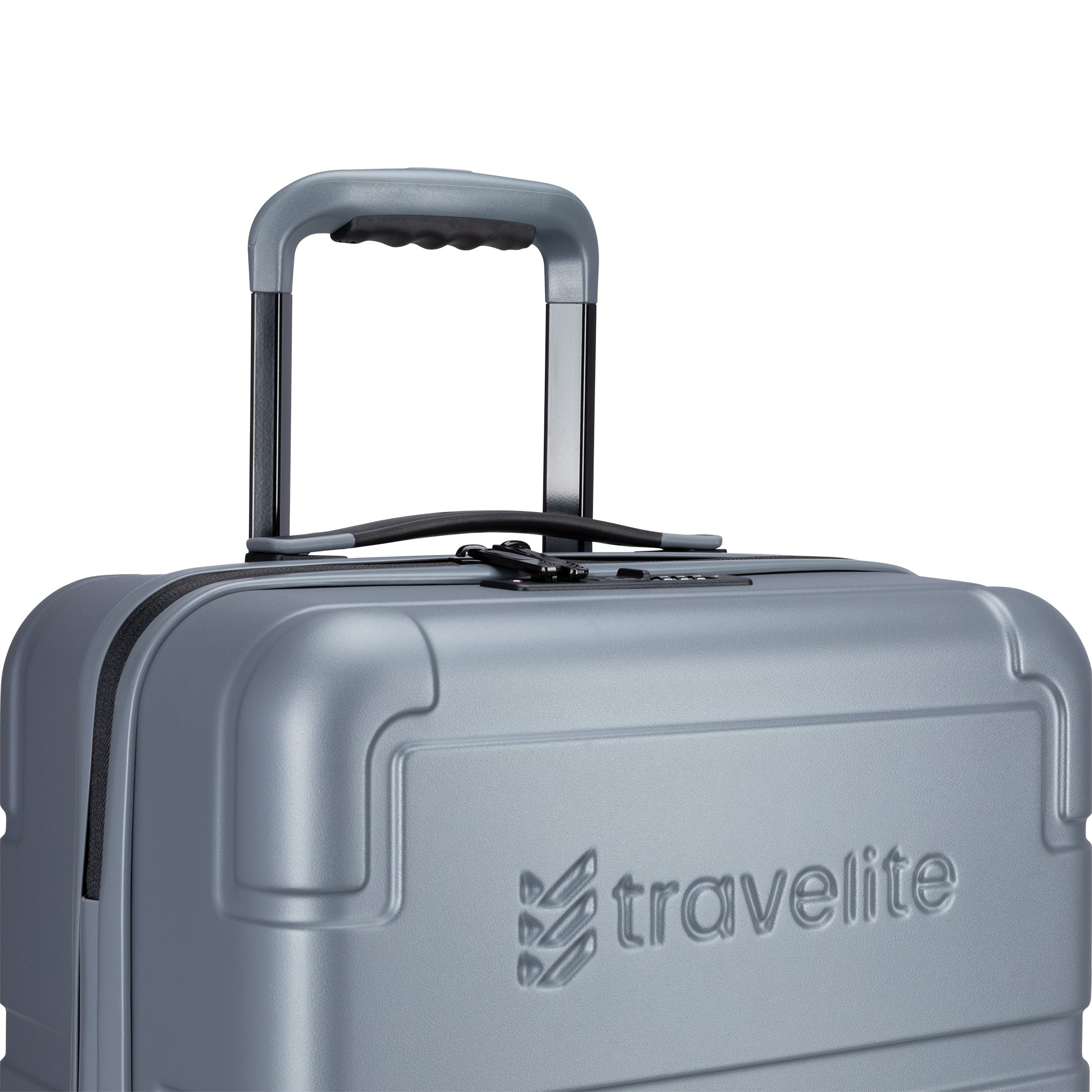 Travelite Itinerary Polycarbonate Spinner Carry On Luggage - Lightweight Durable Suitcase for Air Travel, Business Trips & Weekend Getaways