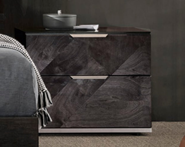 ALF RIVERA Nightstand - Modern Bedside Table with Storage Drawer, Wooden End Table for Bedroom, Living Room, or Office - Perfect for Small Spaces & Home Decor