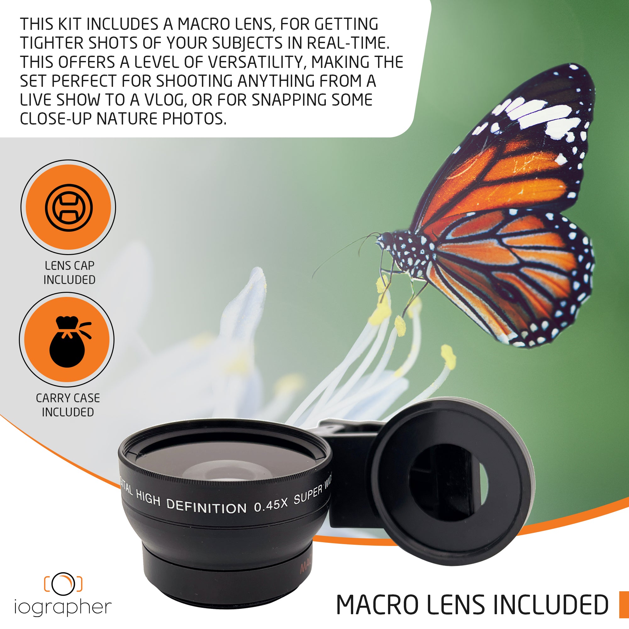37mm Wide Angle Lens for DSLR & Mirrorless Cameras - Perfect for Landscape, Travel & Vlogging Photography