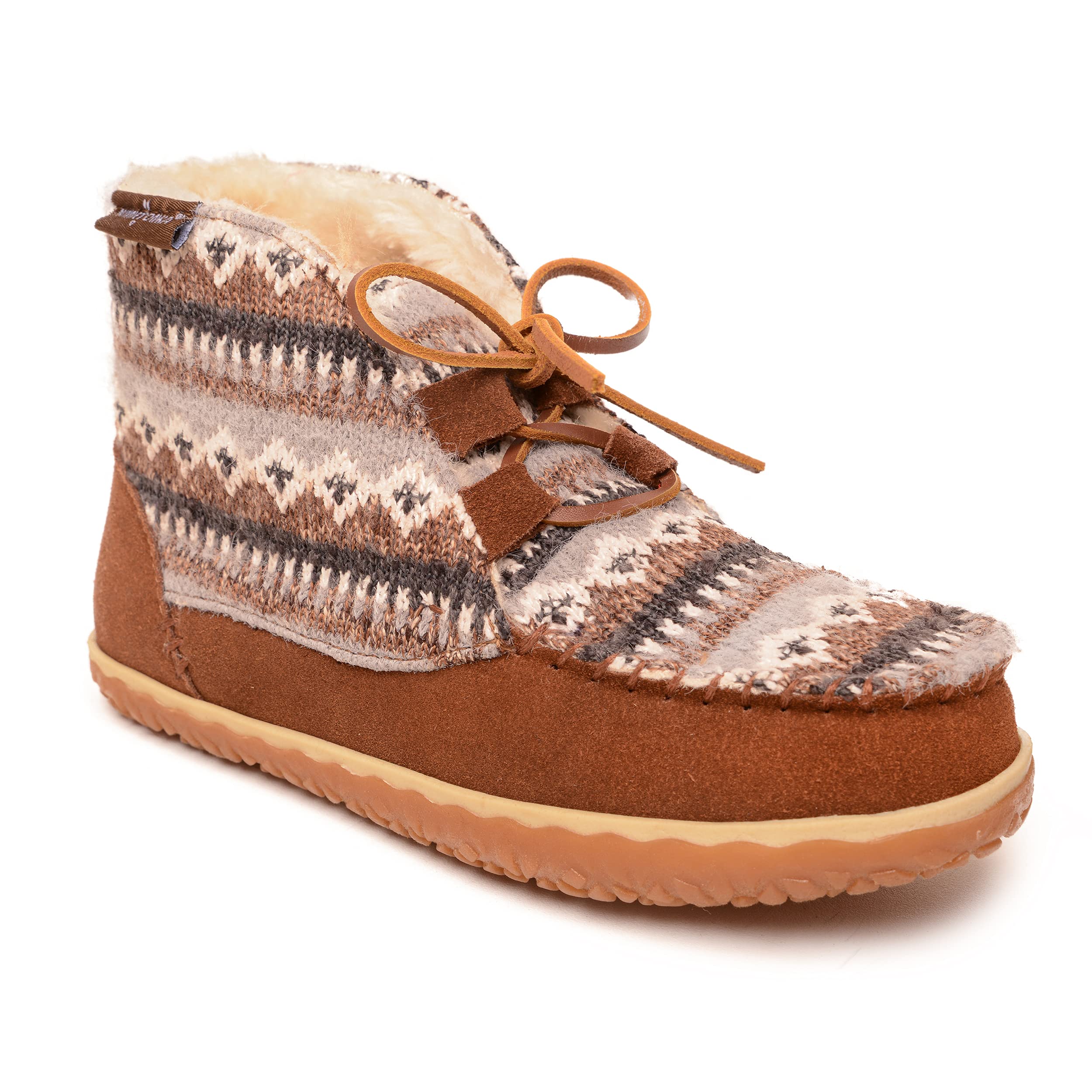 Minnetonka Women's Torrey Suede Slippers - Soft Indoor/Outdoor Booties for Comfort & Style | Cozy House Shoes for Relaxing at Home, Running Errands & Casual Outings