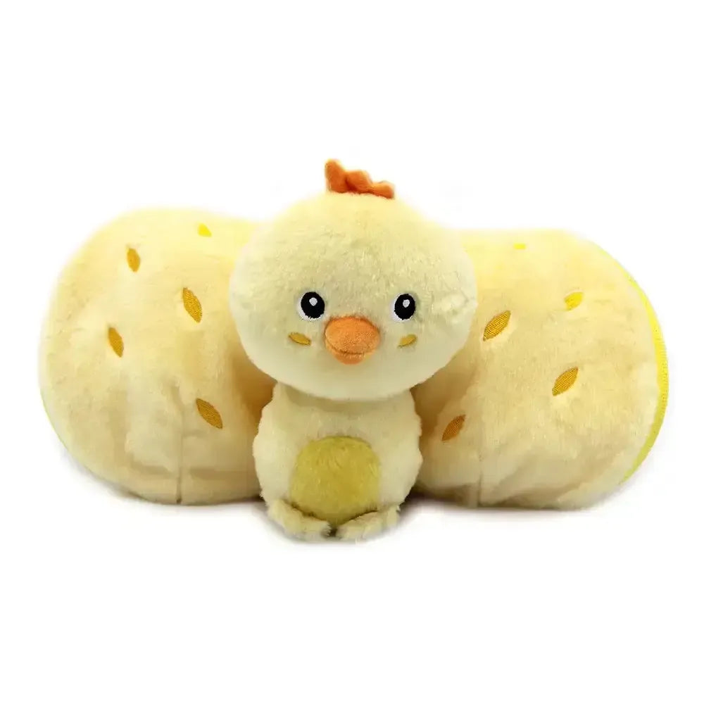 Speedy Monkey Flipetz Plush Toy - Cute Nugget the Chick & Pineapple Stuffed Animals for Kids | Perfect for Gifts, Nursery Decor, and Cuddling