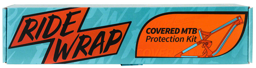 RideWrap Full Coverage Dual Suspension MTB Frame Protection Kit - Durable Bike Shield for Mountain Biking & Trail Riding