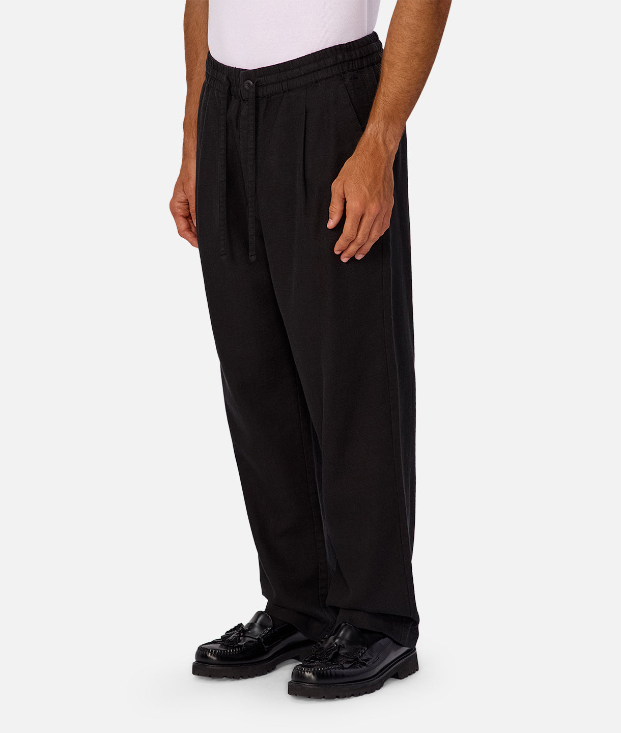 Relaxed Fit Mallorca Pants for Women - OD Black | Comfortable Casual Lounge Pants for Yoga, Travel & Everyday Wear