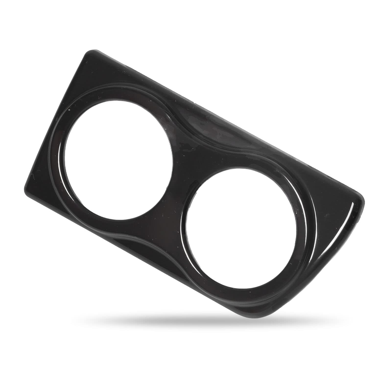 Dual Dashboard Gauge Pods for Cars - High Accuracy Air Vent Gauge Mount with Easy Installation, Gloss Black Finish & UV Protection | Perfect for Performance Monitoring & Custom Car Modifications