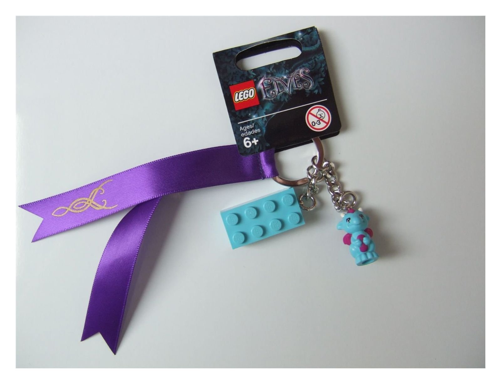 LEGO Elves Keychain 853461 - Official LEGO Collectible Keyring for Kids & Adults - Perfect for Backpacks, Gifts & Party Favors