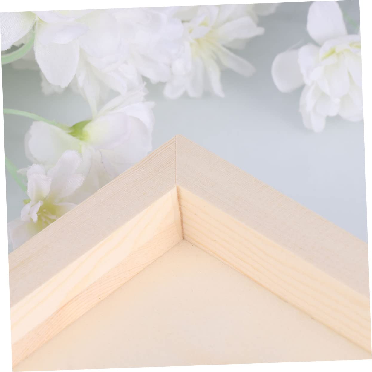 RORPOIR 5pcs DIY Clay Photo Frames Kit - Handmade Wooden Picture Frames for Arts & Crafts, Home Decor, Kids Activities - Perfect for Wall Display, Gift Giving & Creative Projects