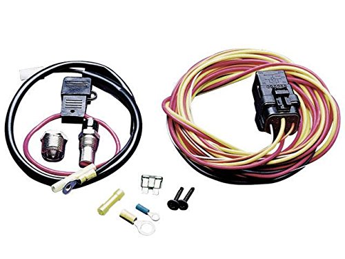 Spal 195FH Thermo-Switch Relay and Harness Kit - High Performance Cooling Fan Control for Cars, Trucks & SUVs - Perfect for Engine Overheat Protection & Temperature Regulation