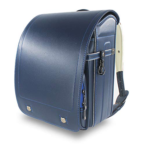 Premium Lightweight Japanese Randoseru Backpack for Boys & Girls - Durable PU Leather School Bag - Perfect for Daily Use, Travel & Outdoor Activities