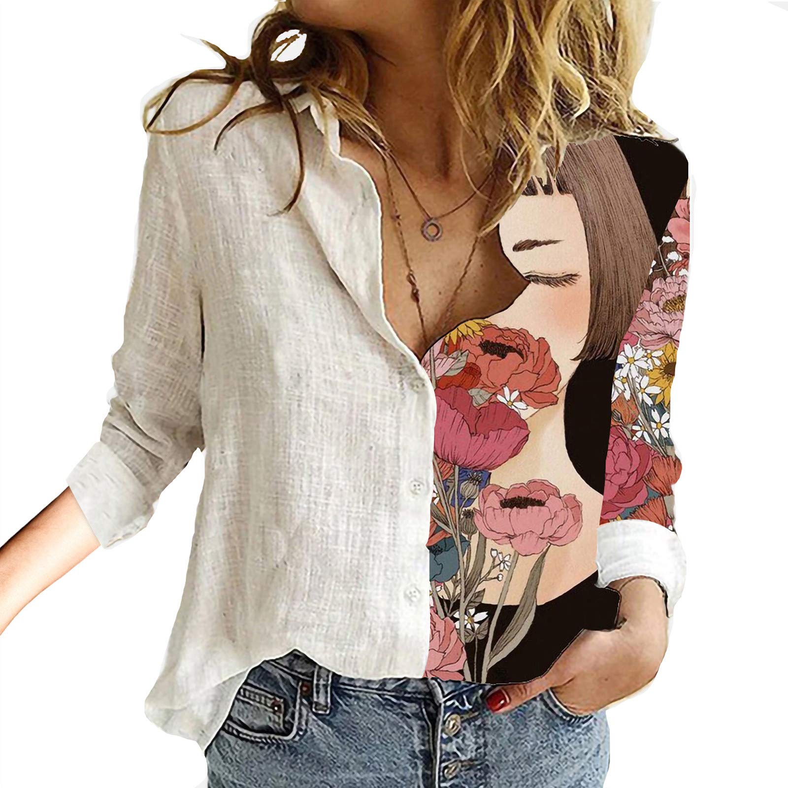 Stylish Women's Tunic Tops - Dressy Casual Blouse with Personalized Color Options & Solid Printing (Multicolor, XL) | Perfect for Office Wear, Date Nights & Weekend Outings