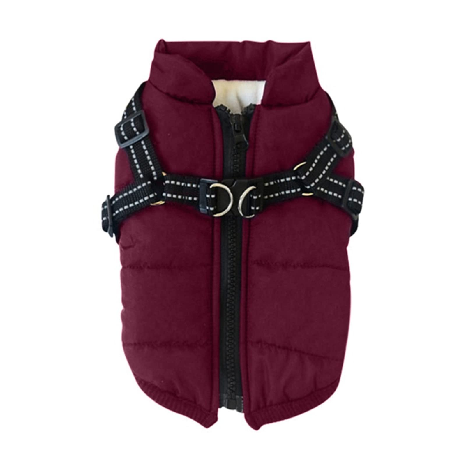 **Warm Water-Resistant Winter Dog Coat for Small & Medium Dogs - Cold Weather Pet Apparel, Purple XX-Large - Perfect for Snowy Walks & Outdoor Adventures**
