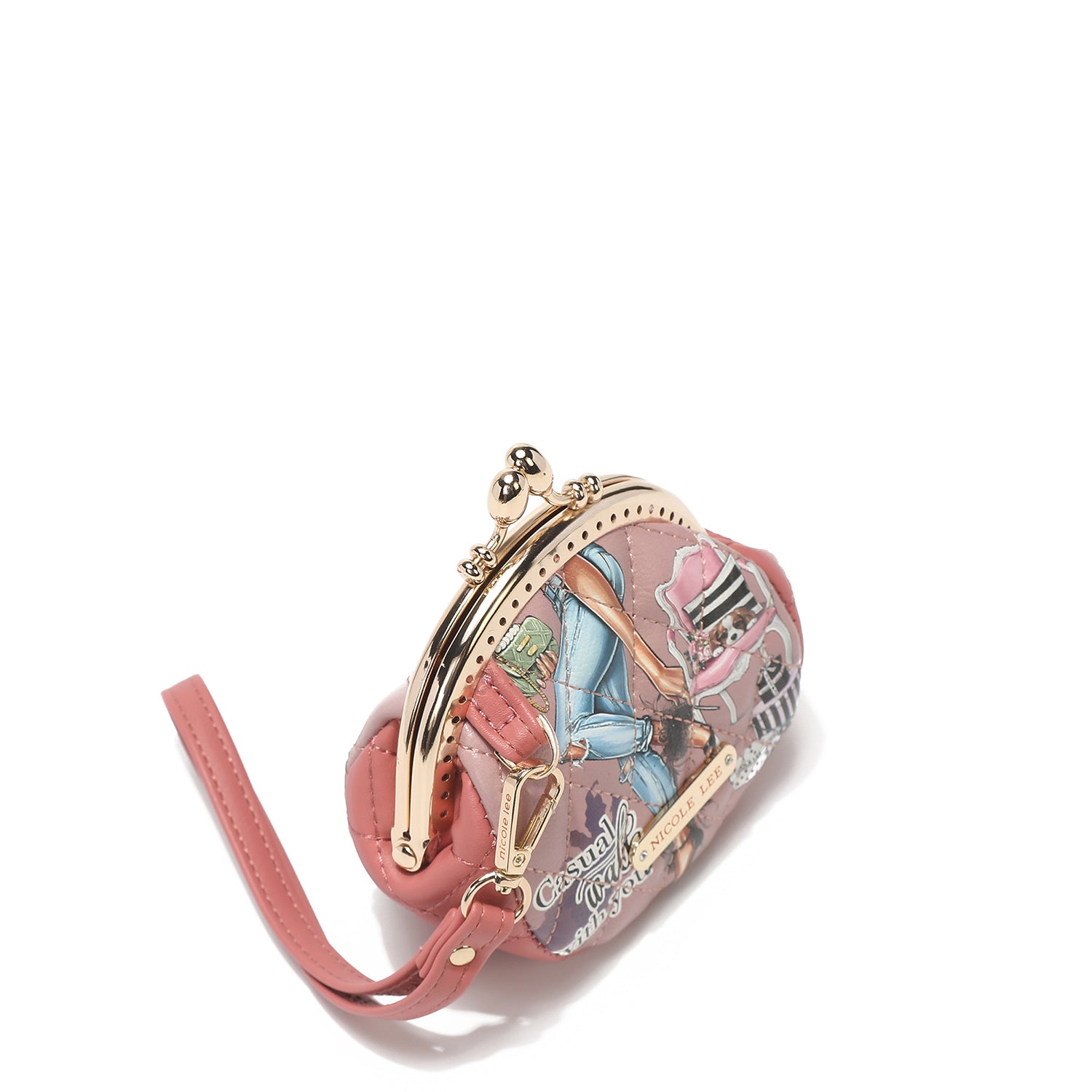 AMORA Mini Pouch Wristlet - Stylish Crossbody Phone Wallet for Women | Perfect for Everyday Use, Travel & Shopping