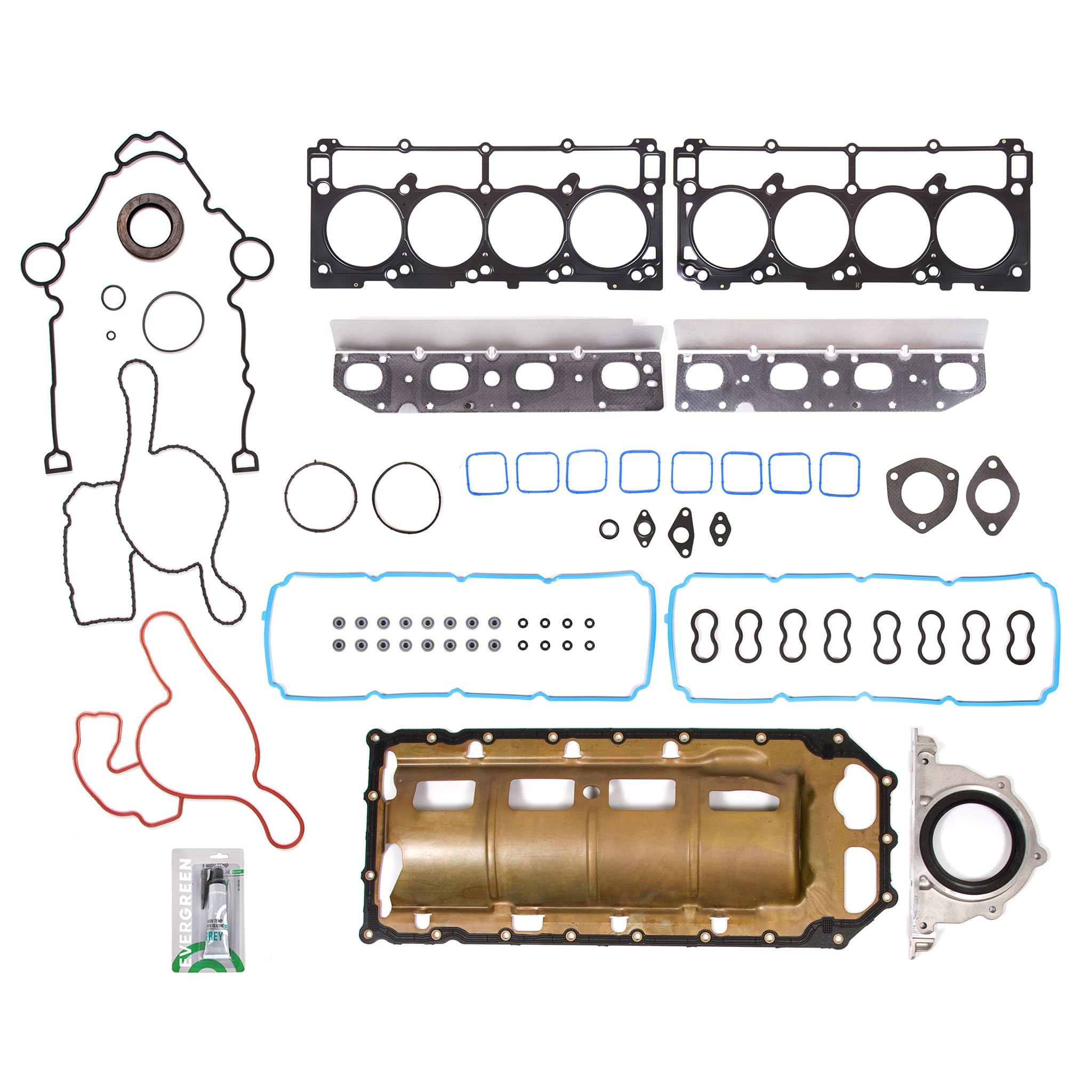 Full Gasket Set Compatible with Chrysler Aspen Durango Dodge Ram 1500 2500 3500 5.7L HEMI V8 Engine - Replacement for MA-4216983670 - Perfect for Engine Repair & Maintenance