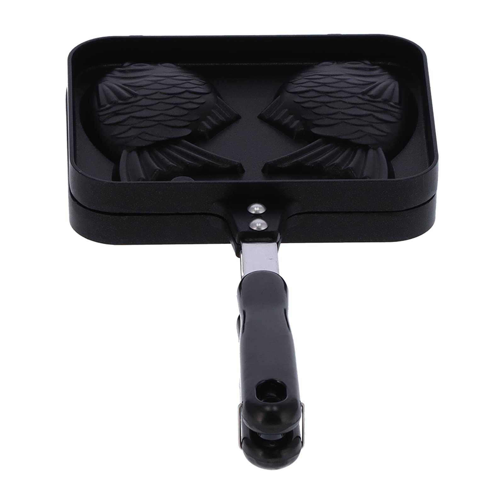 TOPINCN Fish-Shaped Waffle Maker - Non-Stick Double Pan Taiyaki Mold for Homemade Japanese Pancakes - Perfect for Breakfast, Snacks & Party Desserts