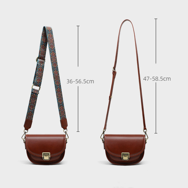 Elegant Flap Saddle Bag for Women - Stylish Crossbody Purse with Adjustable Strap | Perfect for Work, Travel & Everyday Use