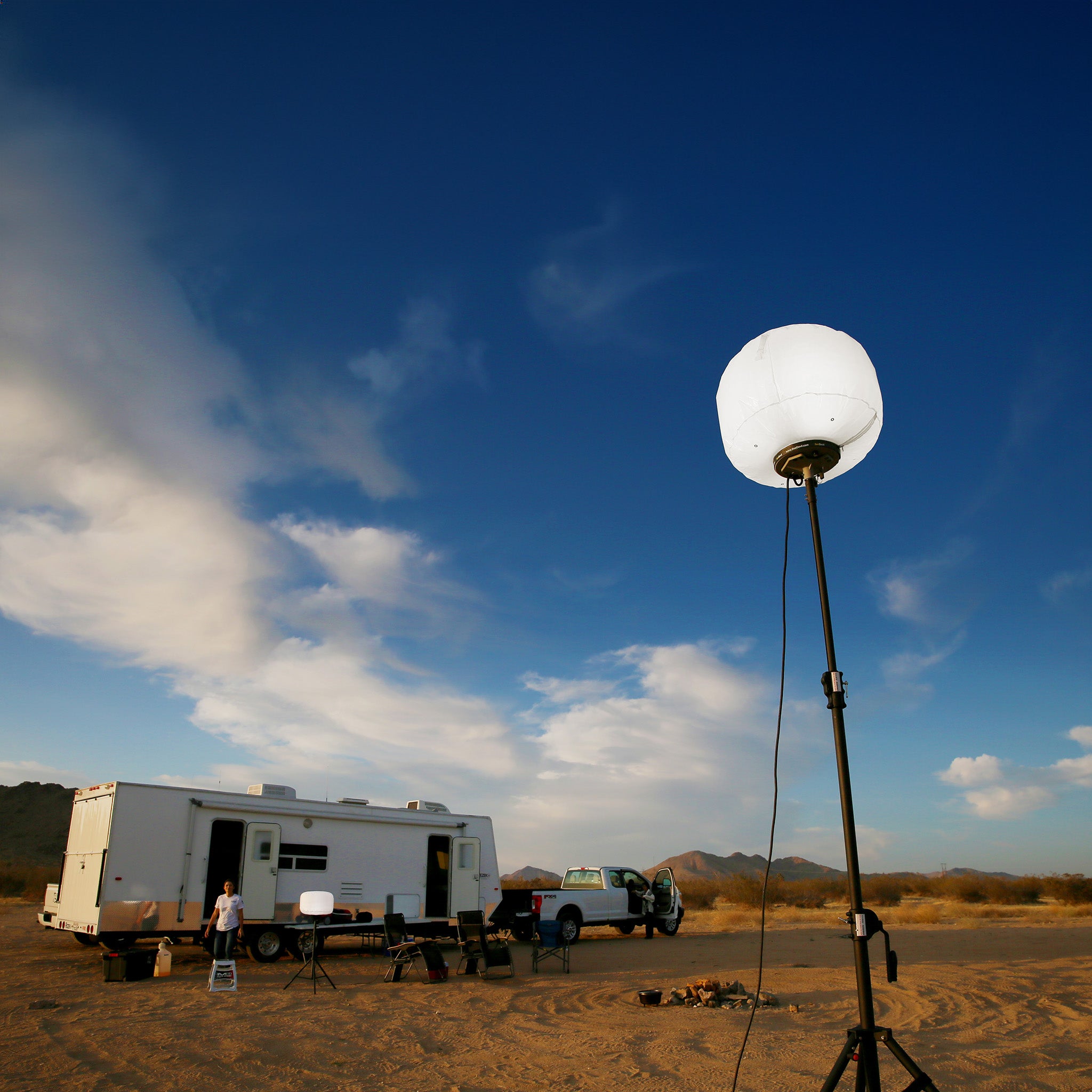 800W G3 Balloon Light Fixture - Commercial Grade Outdoor Event Lighting for Parties, Weddings & Stage Shows