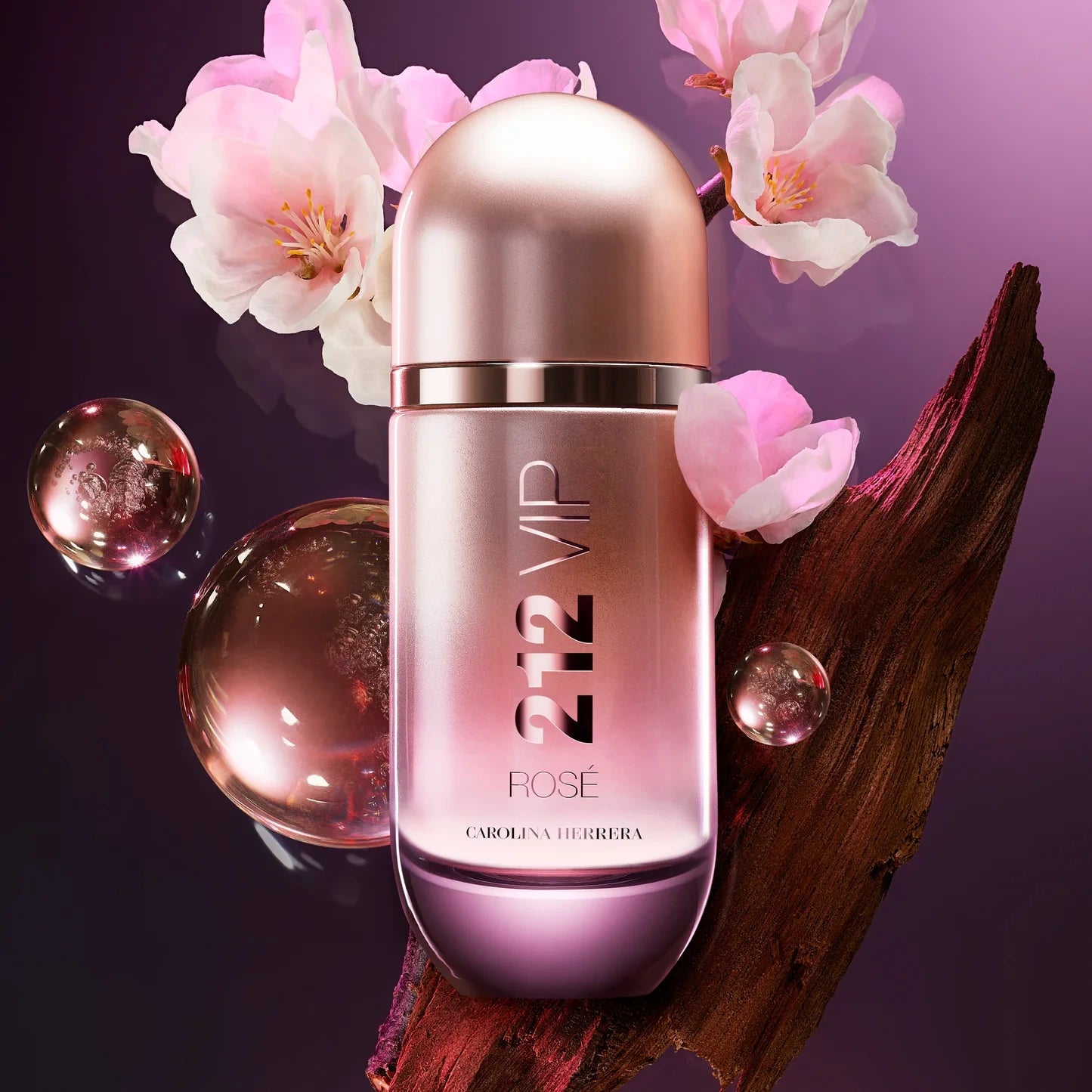 212 VIP Rose Elixir 2.7 oz Eau de Parfum for Women - Floral Perfume for Date Night & Special Occasions