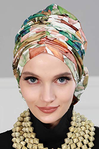 Stylish Cotton Turban Head Wrap for Women - Soft & Breathable Hair Scarf - Perfect for Yoga, Beach, or Everyday Fashion Accessory