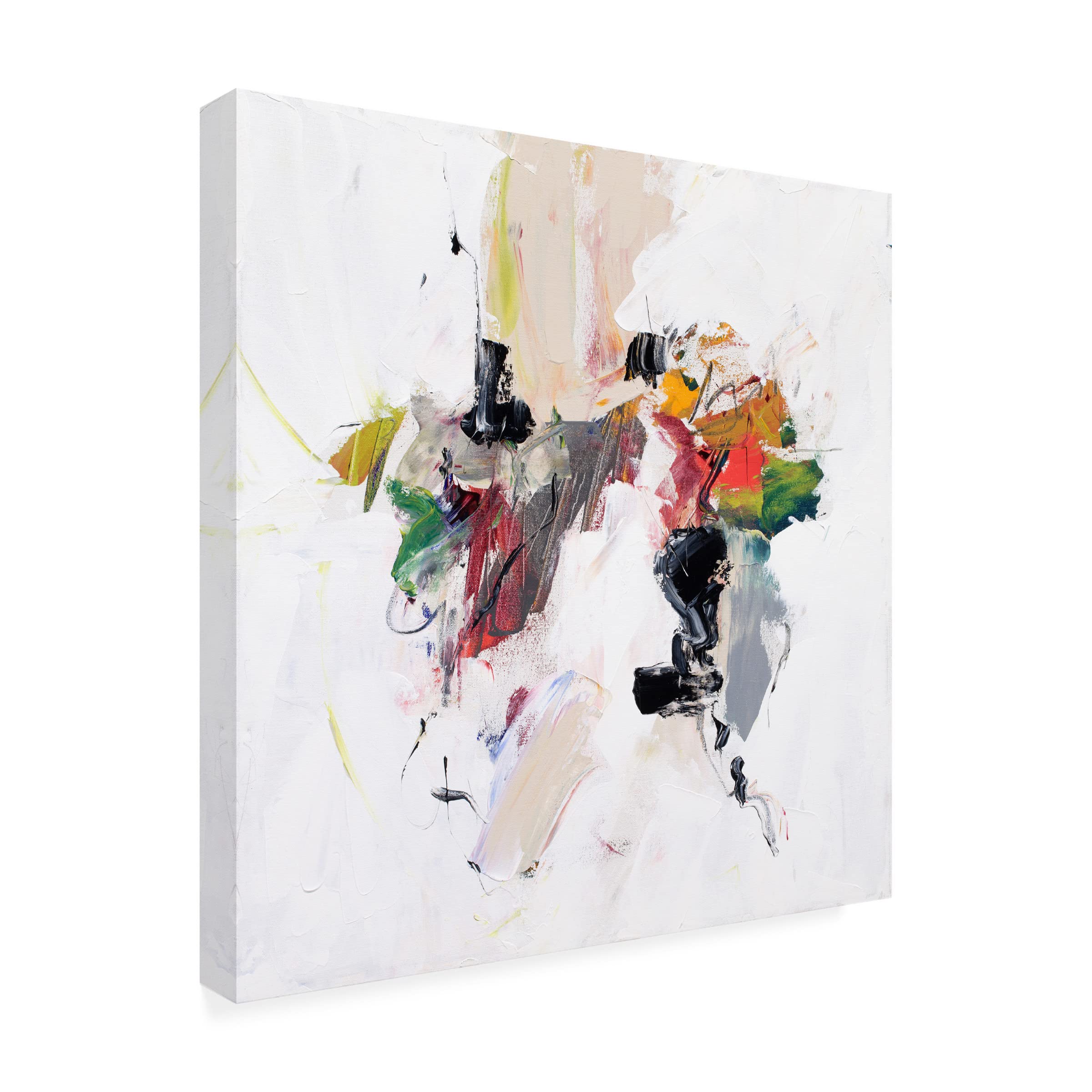 Trademark Fine Art 'Go For It' Canvas Wall Art by Suzanne McCourt - Inspirational Home Decor for Living Room, Bedroom & Office