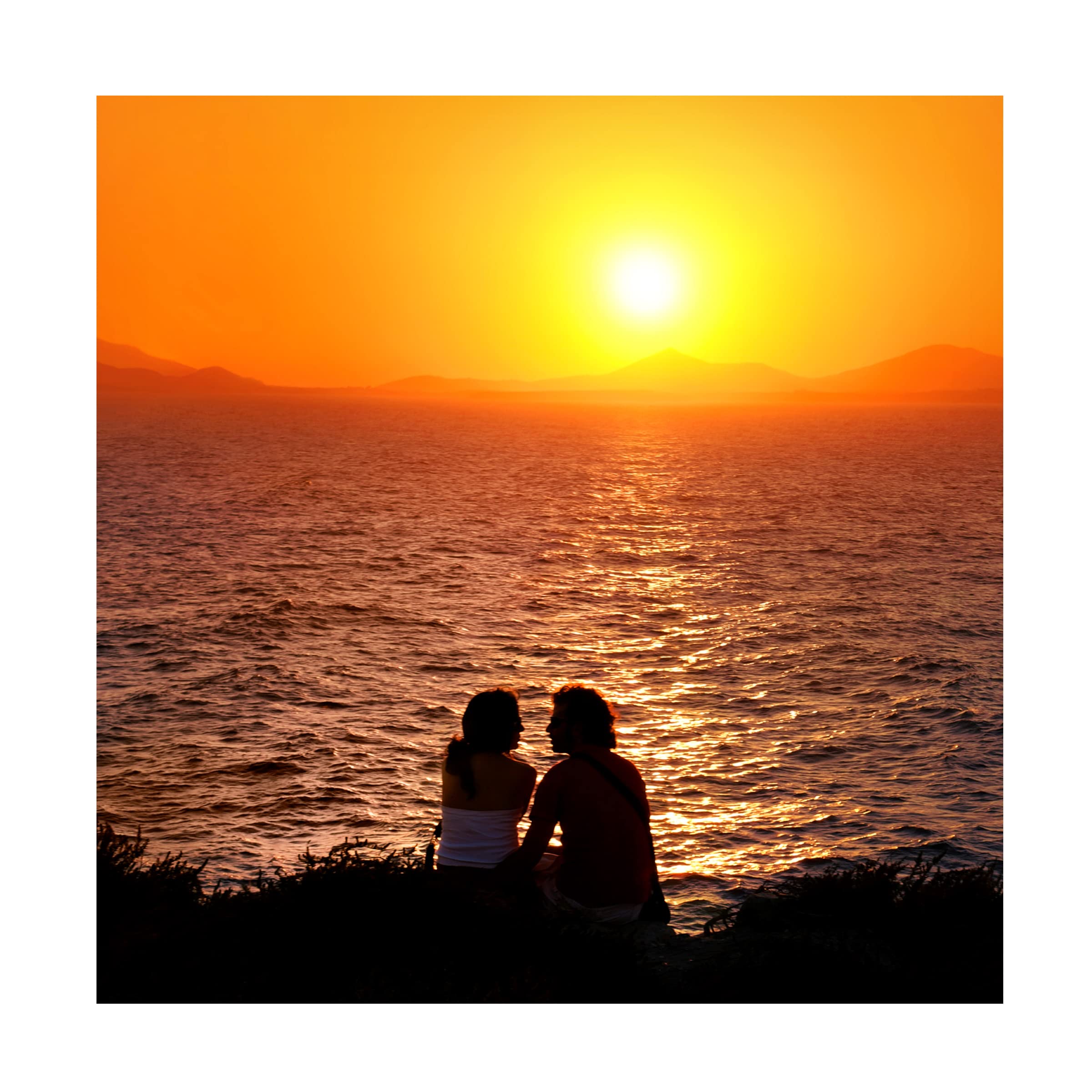 Ben Heine 'Love For Eternity' Canvas Wall Art Print - Romantic Home Decor for Bedroom, Living Room & Wedding Gifts | Trademark Fine Art Collection