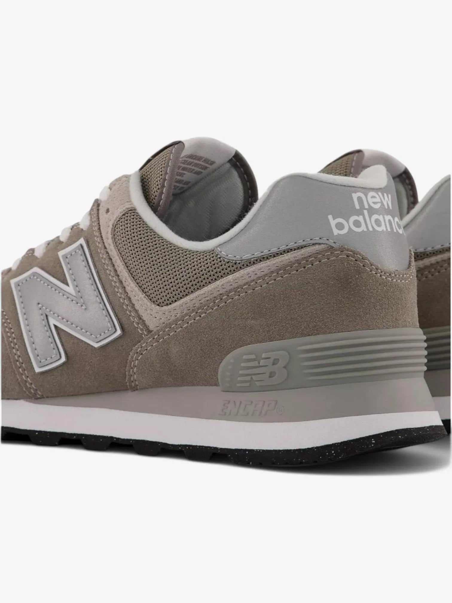 New Balance 574 Women's Running Shoes - Light Gray Sneakers for Casual Wear, Gym & Everyday Comfort