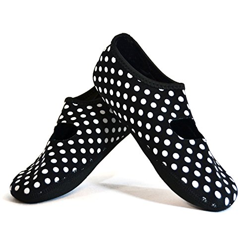 Black/White Polka Dots