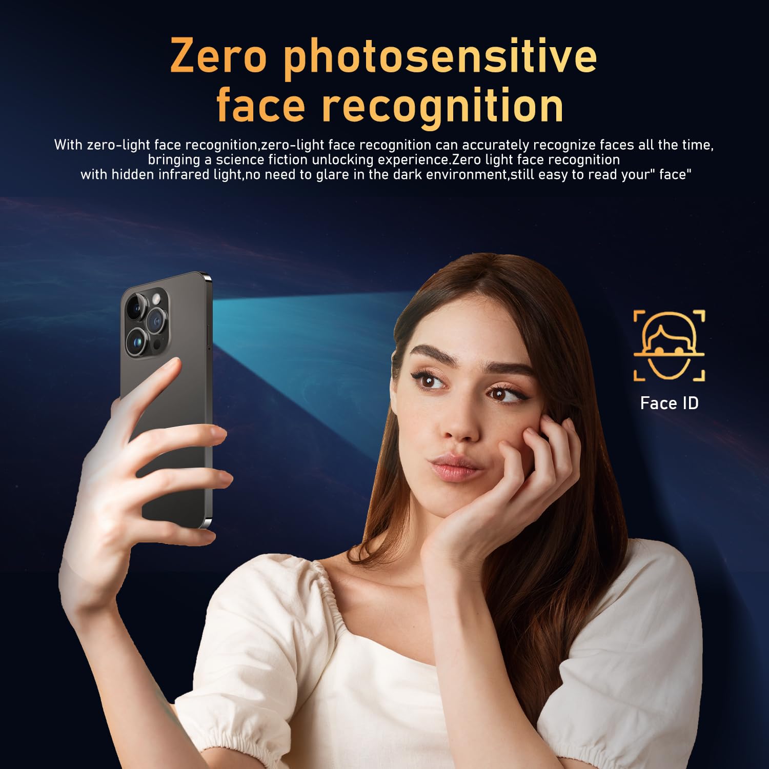 Huness I15 Pro MAX Unlocked Smartphone - 6.8