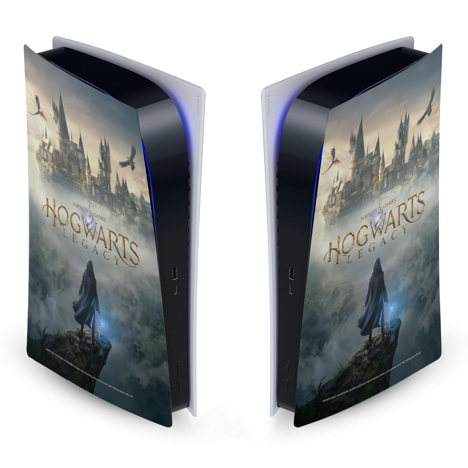 Official Hogwarts Legacy Vinyl Skin for PS5 Digital Edition - Gaming Decal & Cover