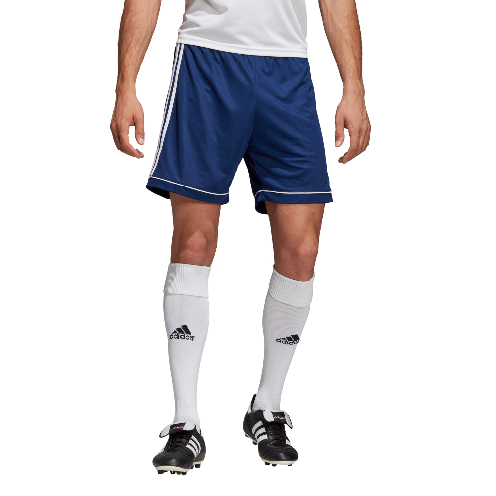 Adidas Youth Squadra 17 Soccer Shorts - Dark Blue/White - Comfortable Athletic Shorts for Boys - Perfect for Training, Games & Casual Wear