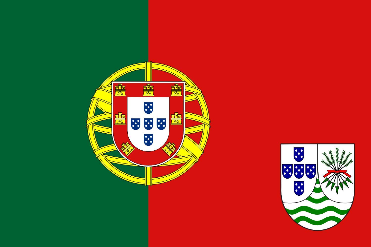 XL Flag - Proposed Flag of Portuguese East Africa | 120x180cm (4x6ft) Landscape Flag | 2.16m² (23sqft) | 100% Made in Germany | Durable Outdoor Flag for Historical Events, Cultural Displays & Patriotic Decorations