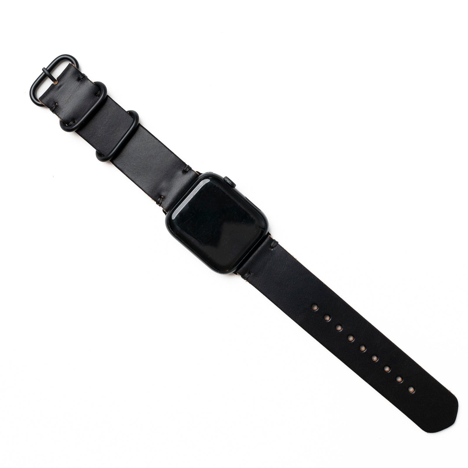 Genuine Leather Apple Watch Band - Premium Replacement Strap for Apple Watch Series 9/8/7/6/SE - Soft Comfortable & Adjustable - Perfect for Workouts, Office & Everyday Wear